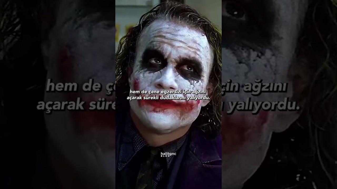 Dark Knight filmindeki Joker’in gülüşü filme sonradan eklenmiş! #darkknight #dc #joker