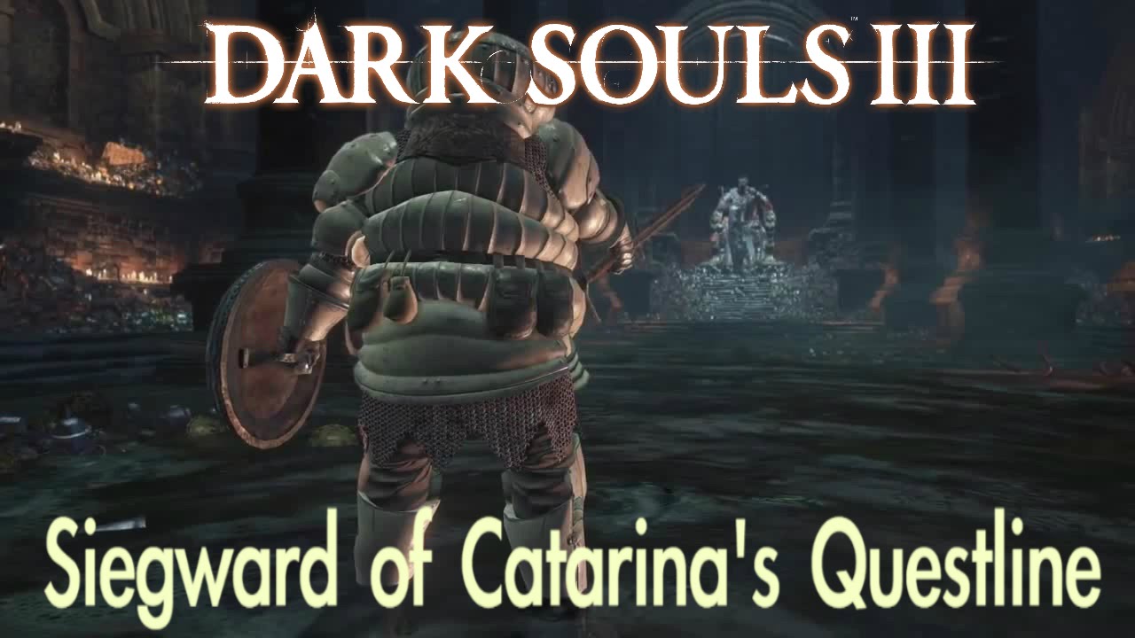 Dark Souls 3 - Siegward's Questline (FULL NPC QUEST WALKTHROUGH w/ COMMENTARY)