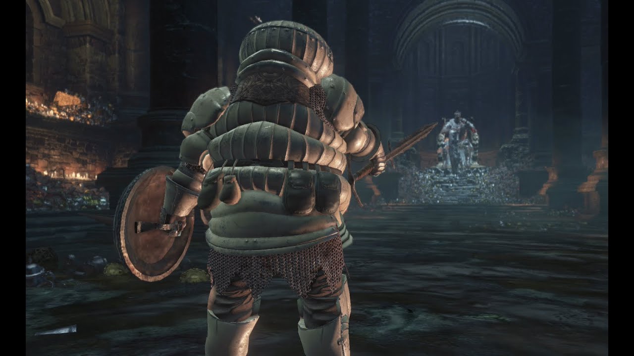 Dark Souls III - Yhorm The Giant W/ Siegward Of Catarina - NO DAMAGE (NG+)
