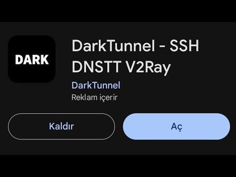 Dark Tunnel VPN kod Düzmek 2024