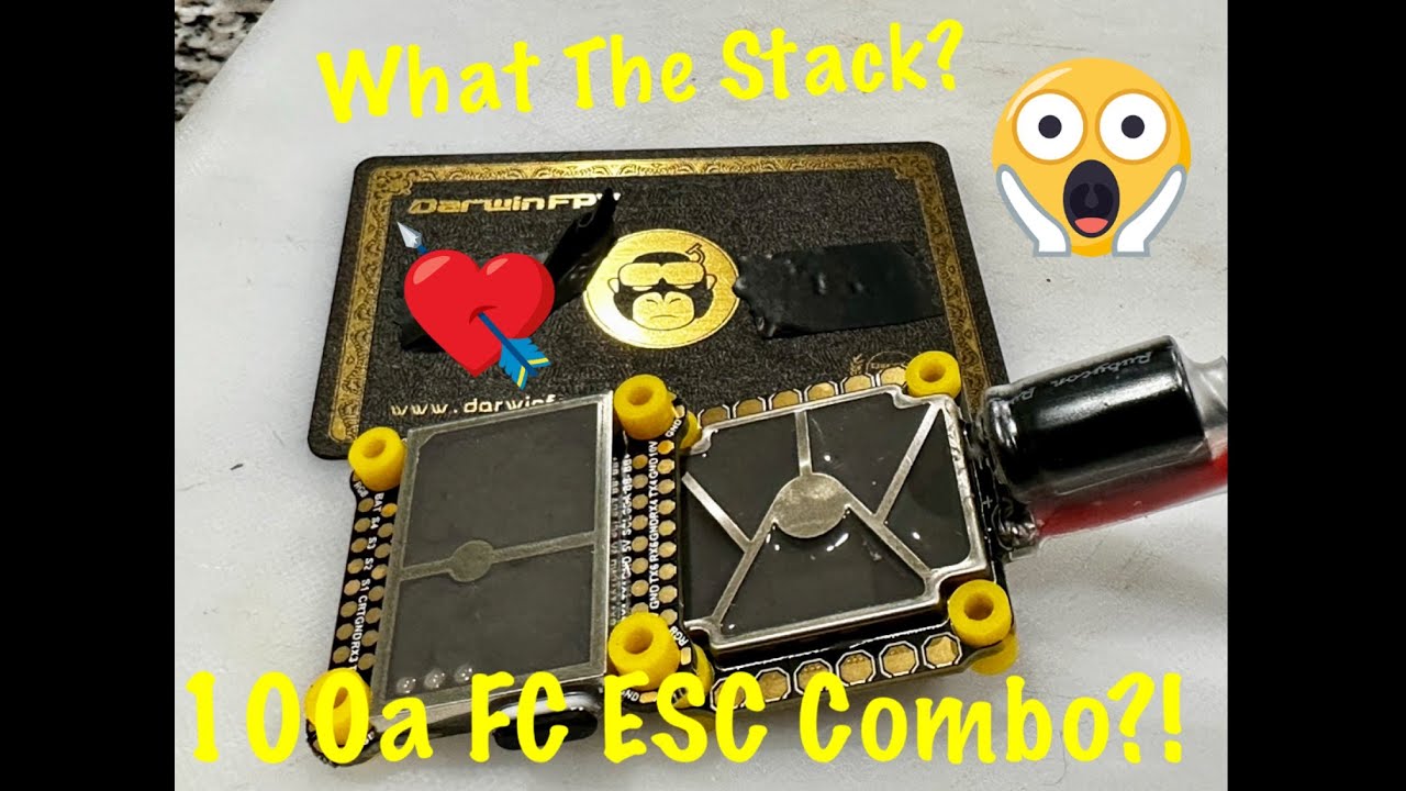 DarwinFPV 'Cement' Ultra Durable F7 100amp 4 in 1 ESC Waterproof Stack Unboxing Review