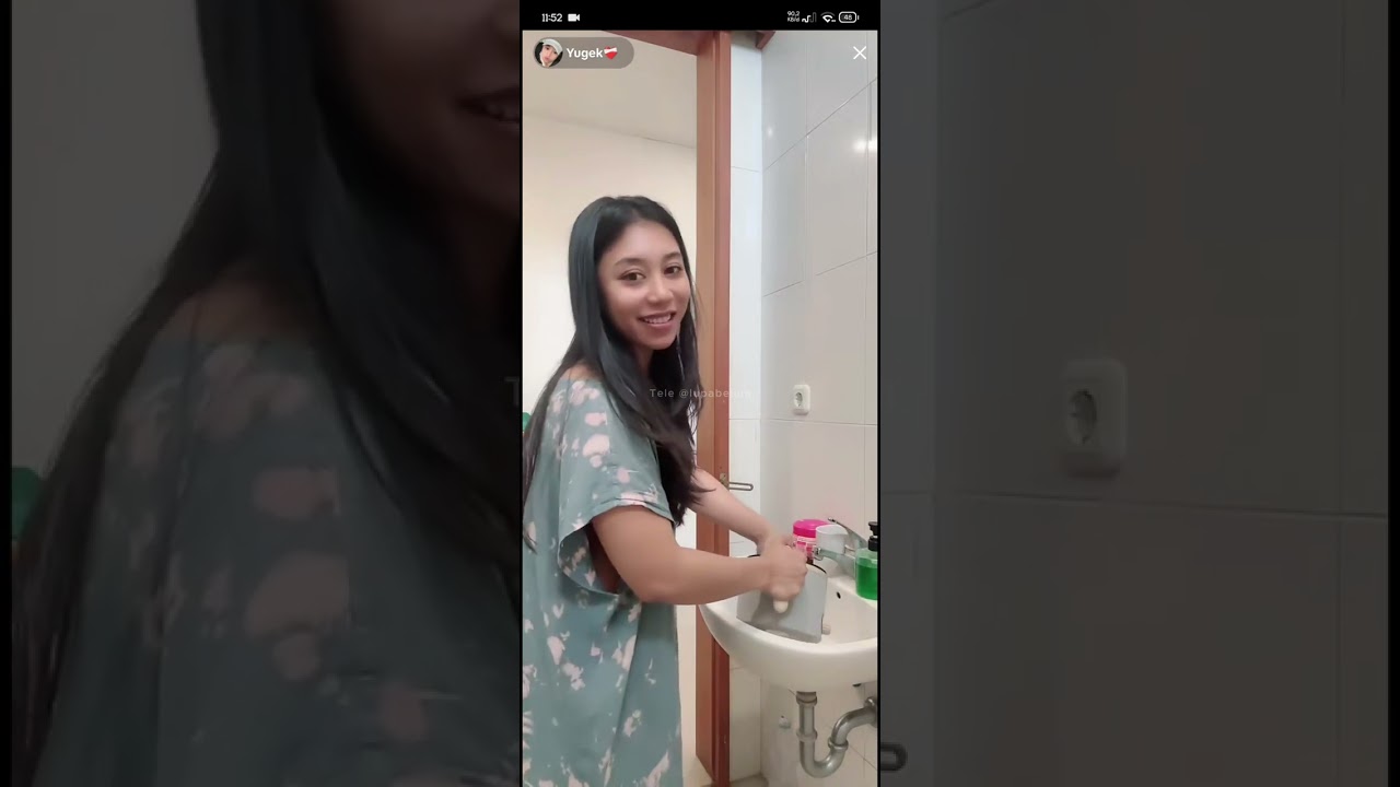 Daster Bolong No Armor Bersih-Bersih Bikin Halu💦 | Join Tele @lupabelum