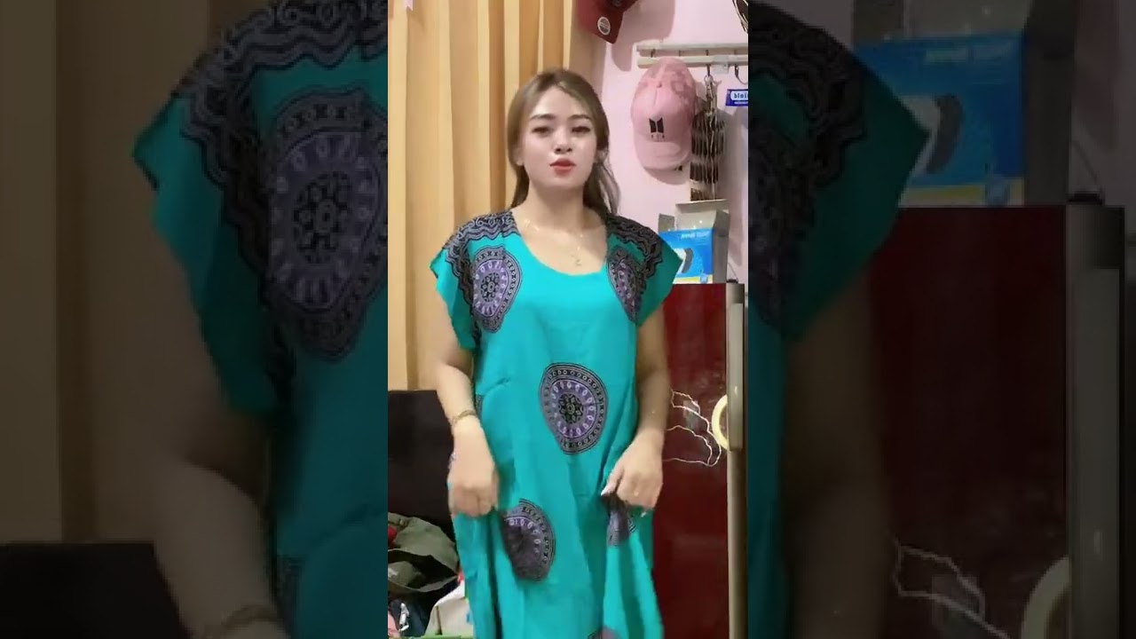 daster hijau goyang #tiktok #fyp