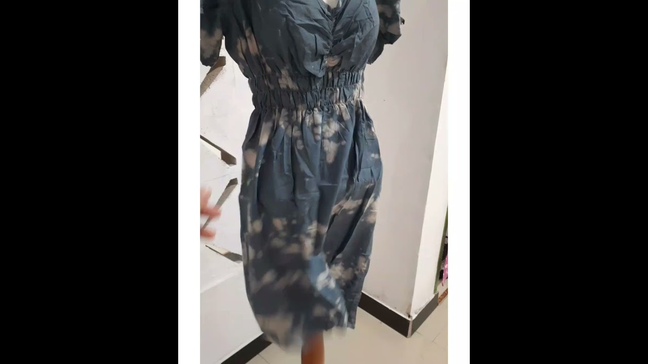 Daster Zara tie die