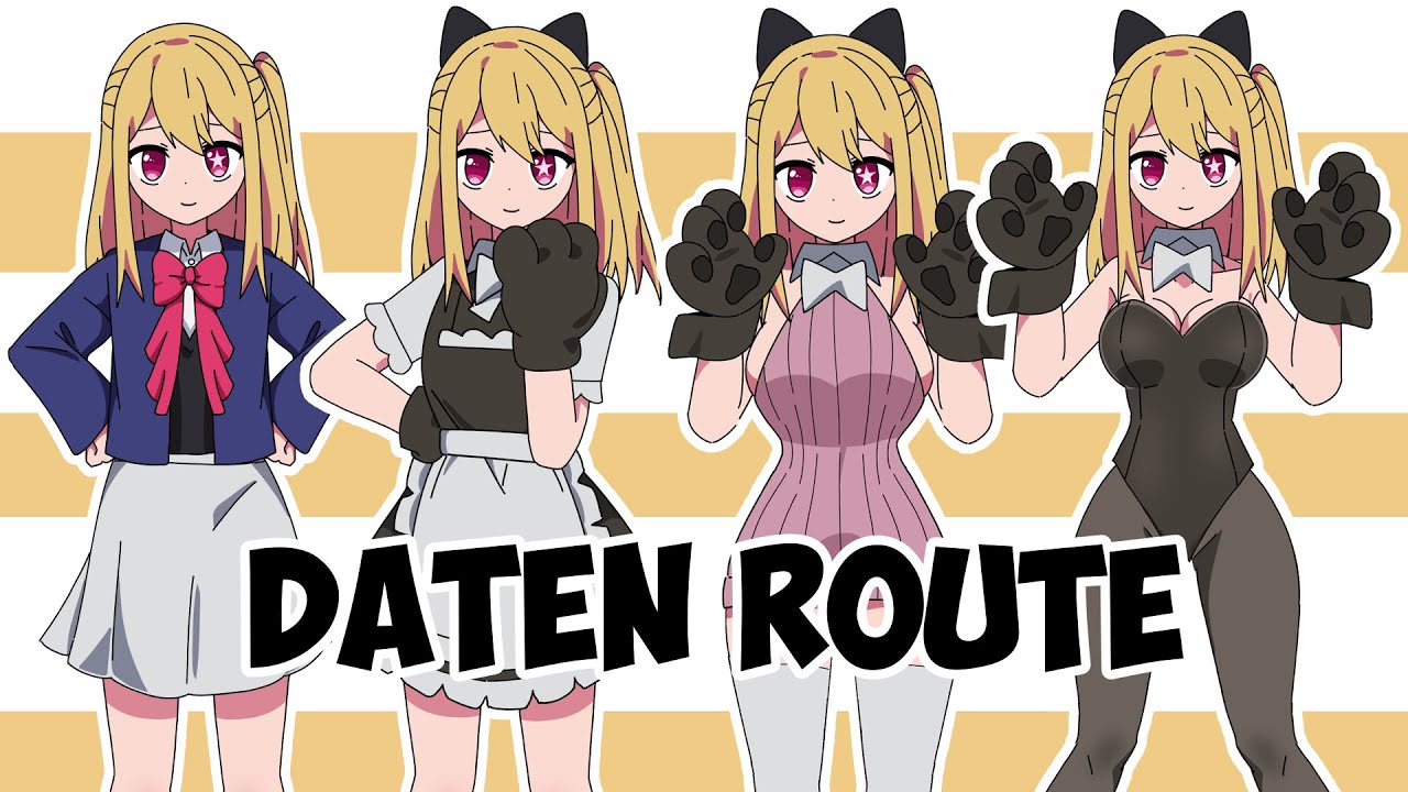 ⭐DATEN ROUTE Ruby Getting popular | 推しの子 Animation