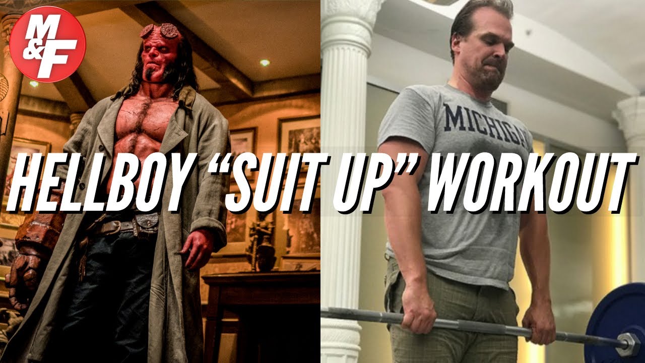 David Harbour's Hellboy Workout With Celebrity Trainer Don Saladino