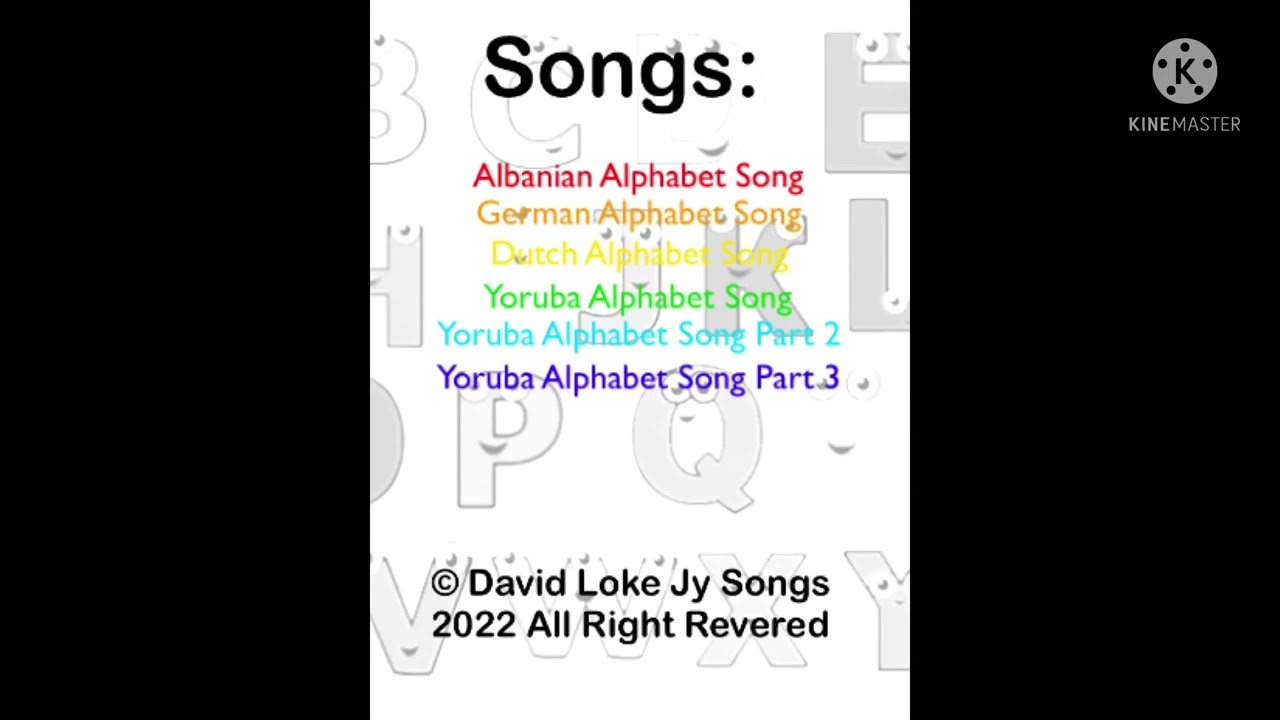 David Loke Jy - Language Alphabet Song Collection, Vol. 2 DVD Wallpaper