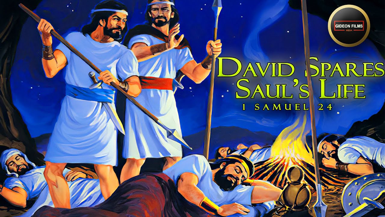 David Spares Saul’s Life | 1 Samuel 24 | Saul and David Bible Story | David cut off Saul’s robe
