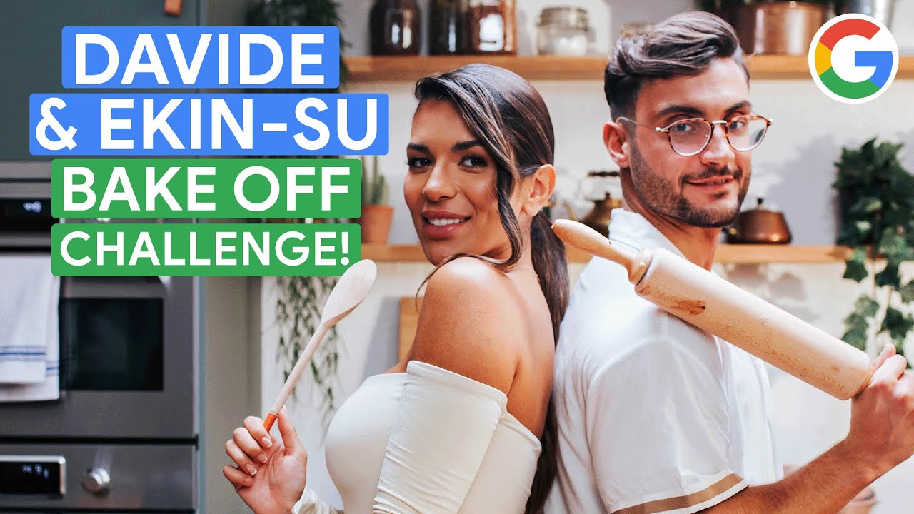 Davide & Ekin-Su’s ROMANTIC Bake Off Challenge! | Saved by the Search