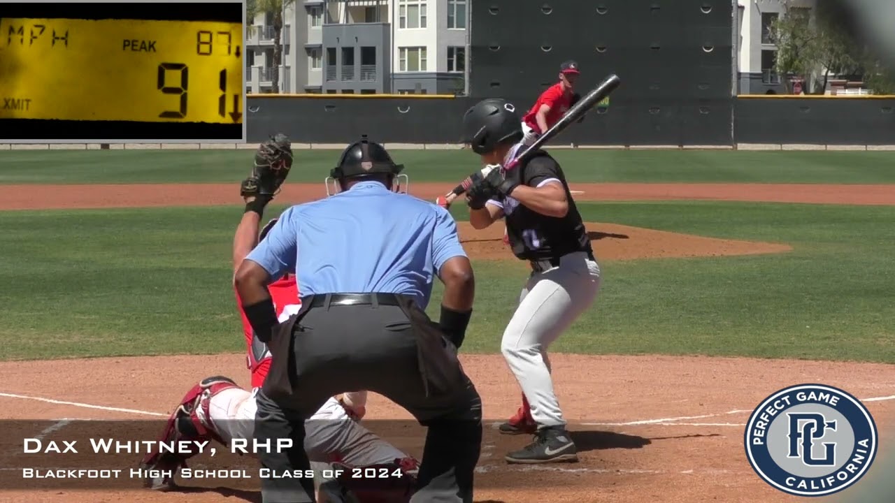 Dax Whitney Prospect Video, RHP, Blackfoot High School Class of 2024
