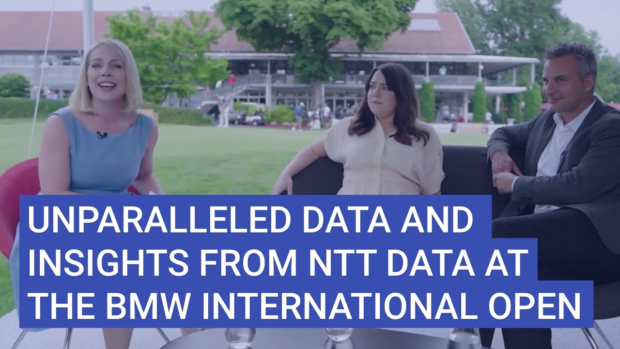 Day 1: Unparalleled data and insights from NTT DATA at the BMW International Open