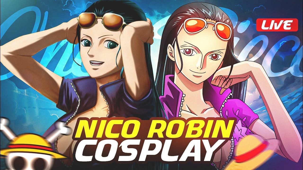 Day 10 || Nico Robin cosplay 💜😻|| PAYAL IS LIVE ❤️