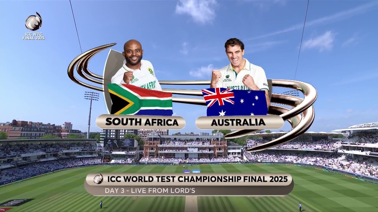 Day 3 Highlights: Final, South Africa vs Australia | Day 3 - Final, SA VS AUS