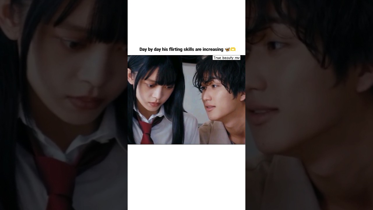 day by day his flirting skills are increasing😂 #shortvideo #trending #ytshorts #trendingshorts #love