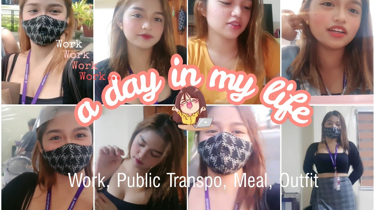 DAY IN MY LIFE | Work, Public Transpo, Outfit, New Friends | Rhea Montemayor