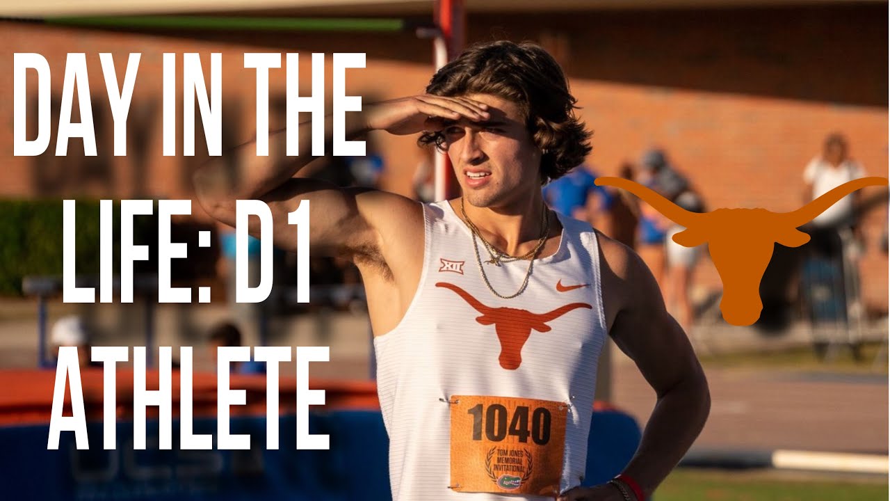 DAY IN THE LIFE - D1 ATHLETE (University of Texas)