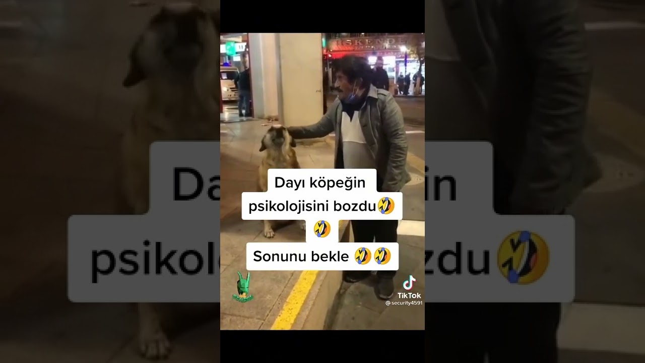 Dayı Köpeğin Psikolojisini Bozdu