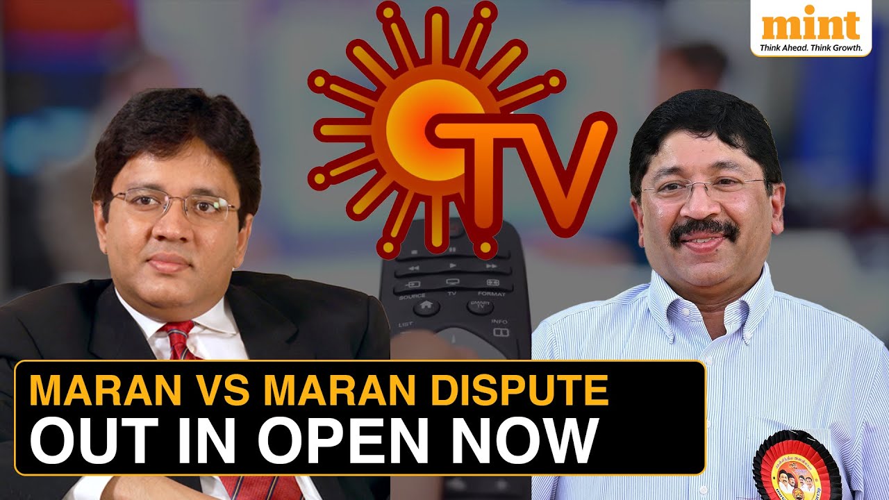 Dayanidhi Maran Sends Legal Notice To Kalanithi Maran; Sun TV Shares Crumble; All You Need To Know