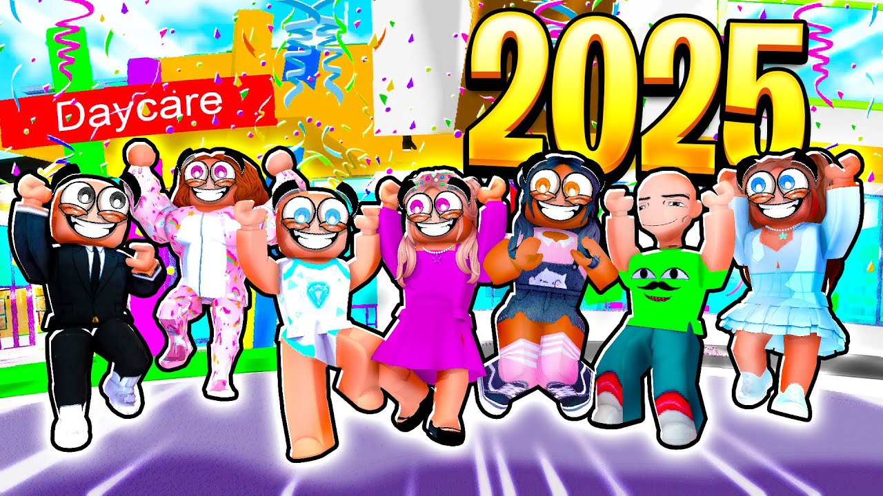 DAYCARE NEW-YEAR REWIND 2025 | Roblox | Brookhaven 🏡RP