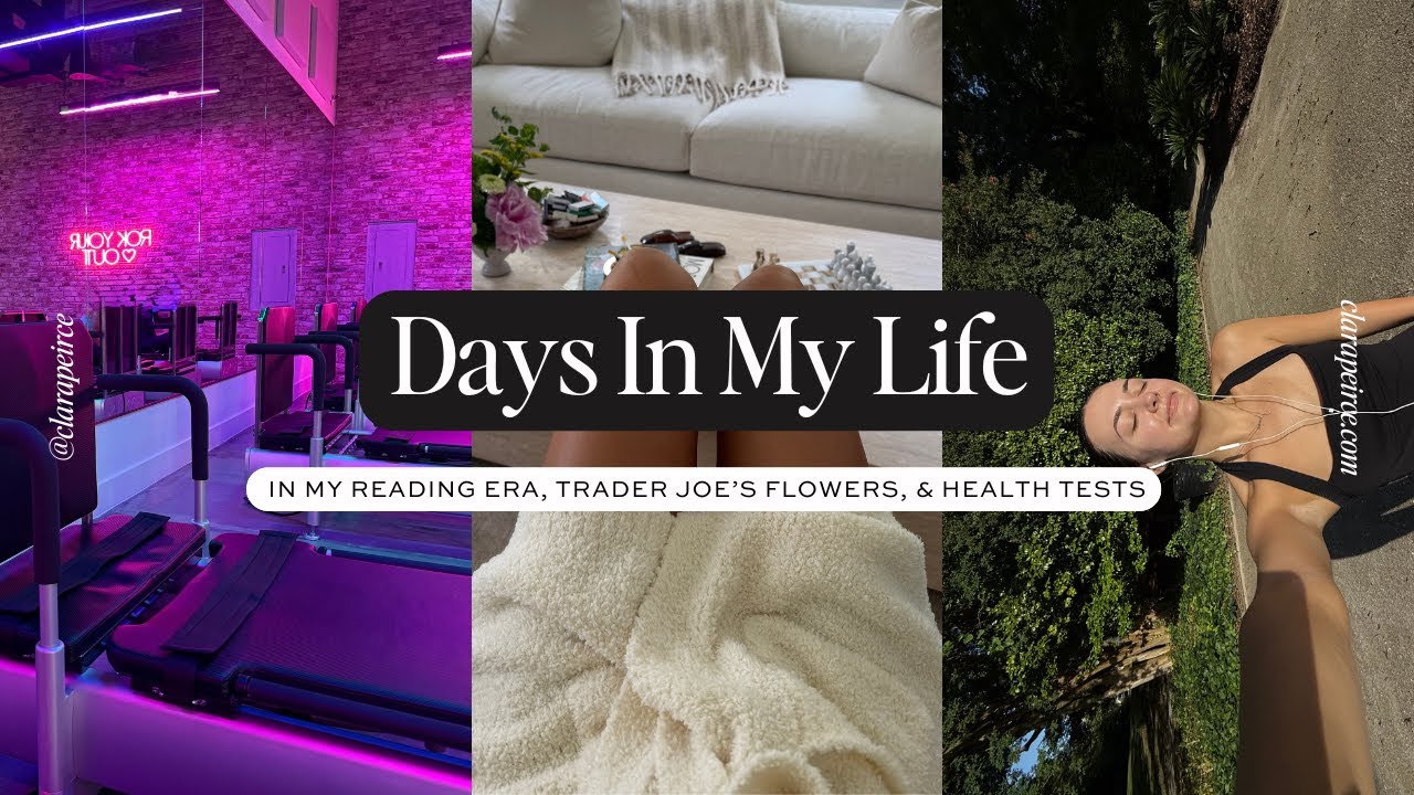DAYS IN MY LIFE: In My Reading Era, Trader Joe’s Flowers, & Health Tests