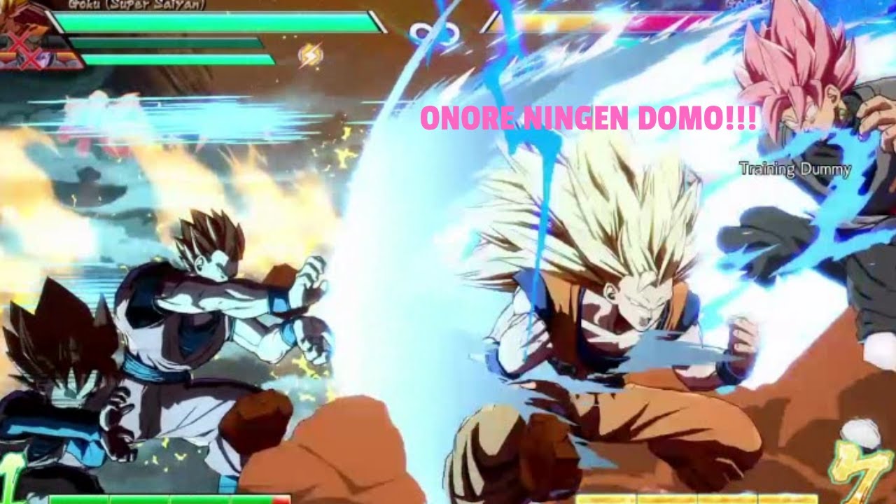 [DBFZ] Double Level 3's (Old Hit Glitch)