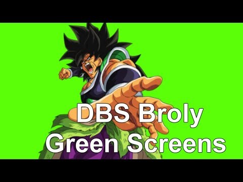 DBS Broly Green Screens