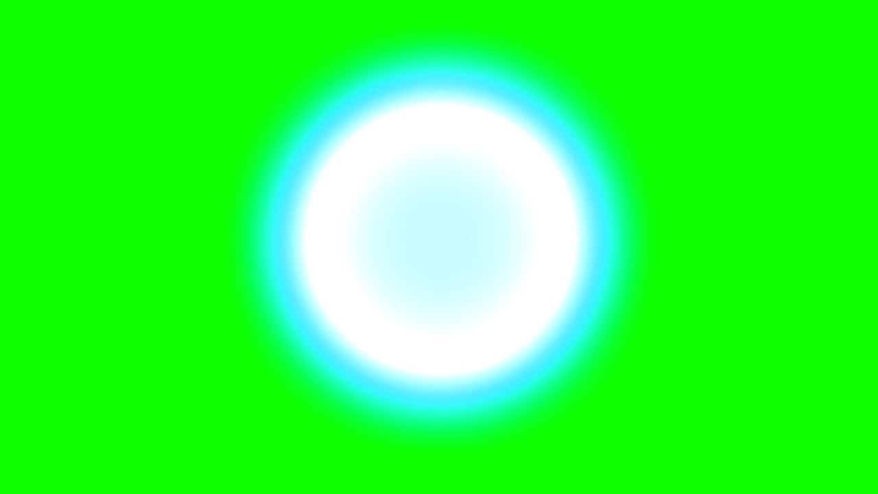 DBZ Energy/Ki Ball Charge Green Screen Effect