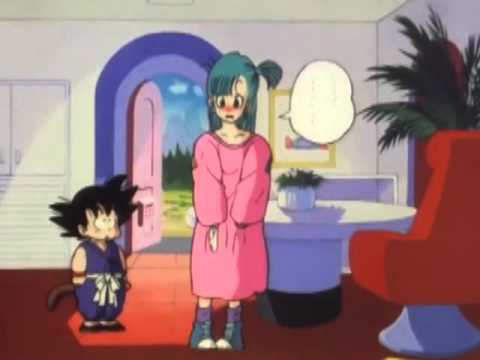 DBZ funny- Bulma Shoots Goku