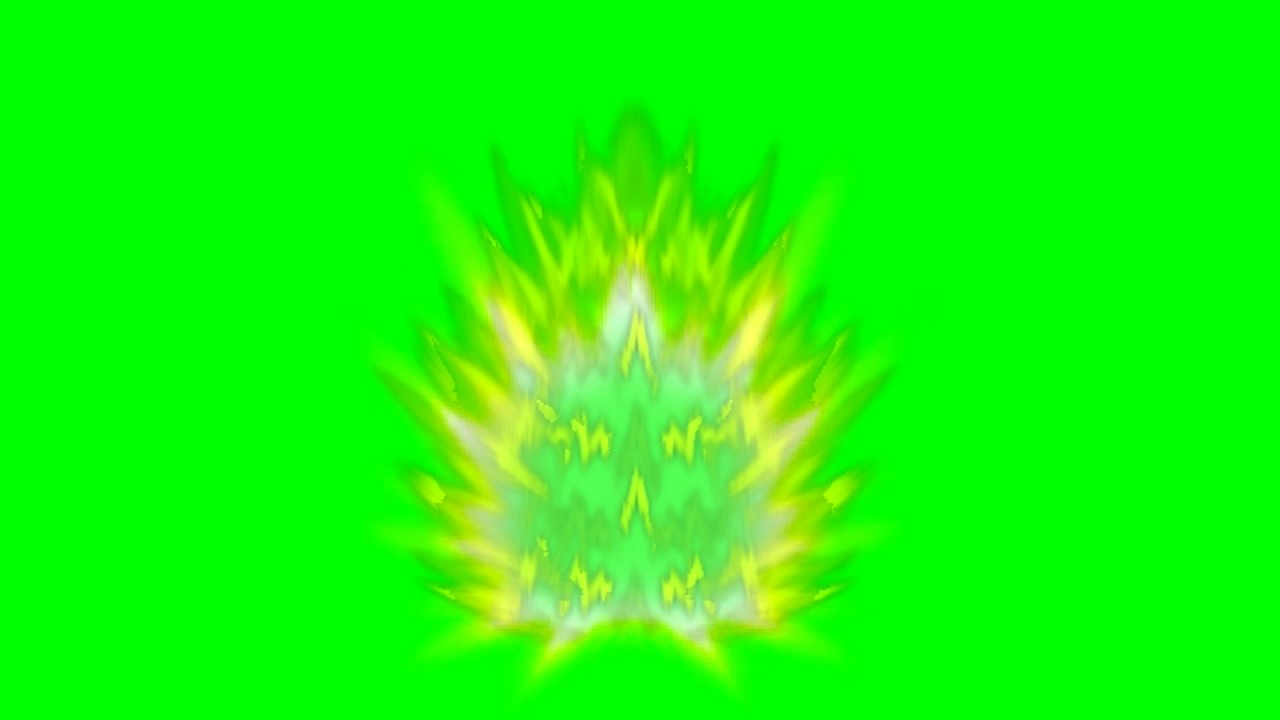 DBZ Super Saiyan Aura Green Screen Effect (CREDIT TO JMKREBS30)