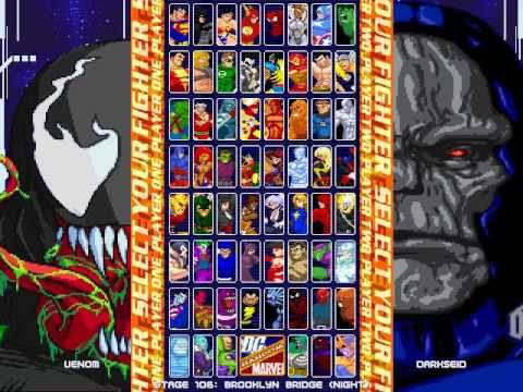 DC vs Marvel - Venom vs Darksied