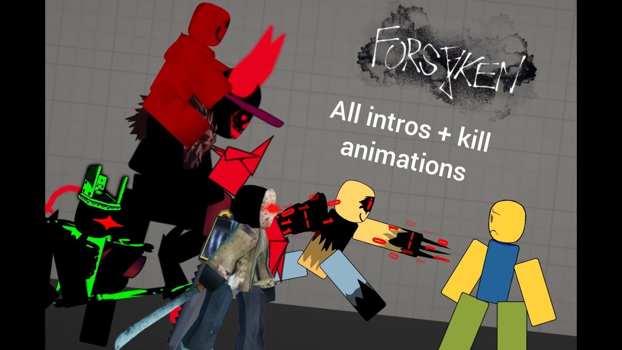 [Dc2|forsaken] all killer intros + kill animations