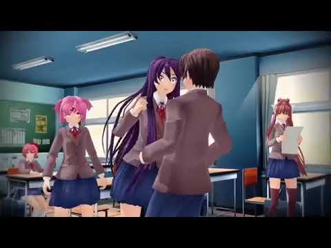 DDLC: Yuri confronts MC