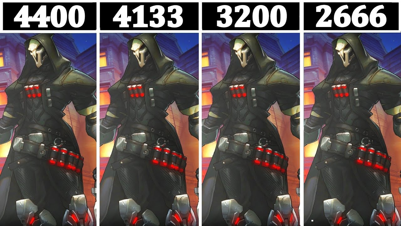 DDR4 4400MHZ vs 4133Mhz vs 3200Mhz vs 2666Mhz | Tested 13 Games |