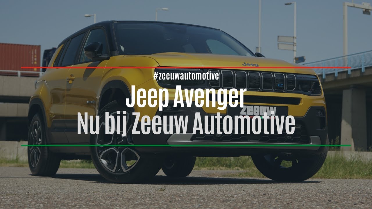 De nieuwe Jeep Avenger bij Zeeuw Automotive!
