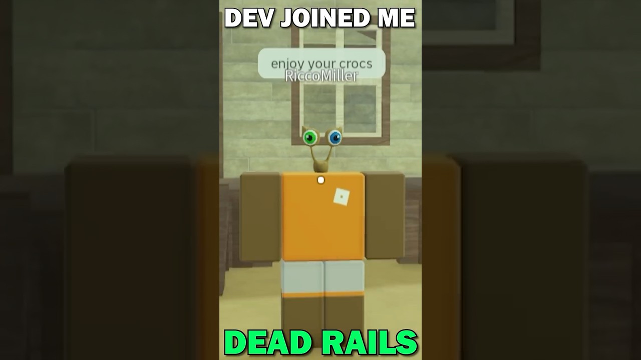 Dead Rails : The Owner joined me #roblox #deadrails