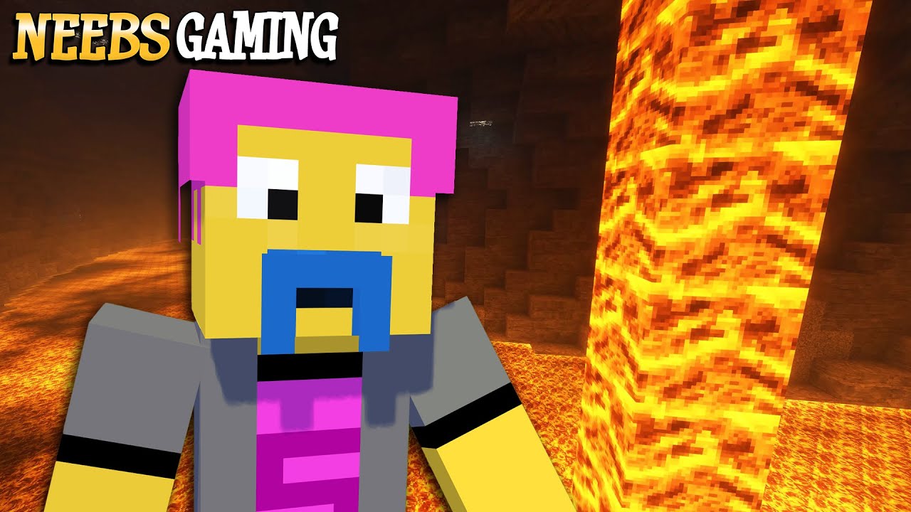Deadly Lava River - Modded Minecraft