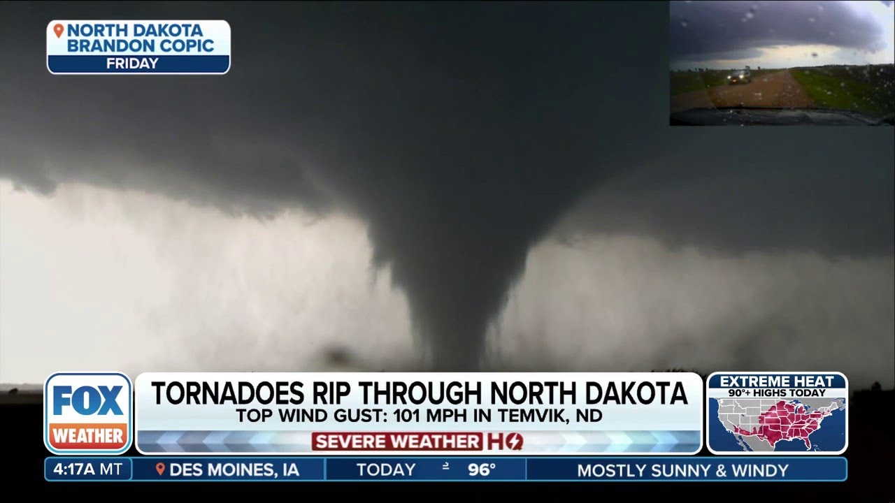 Deadly Tornados Sweep Across North Dakota