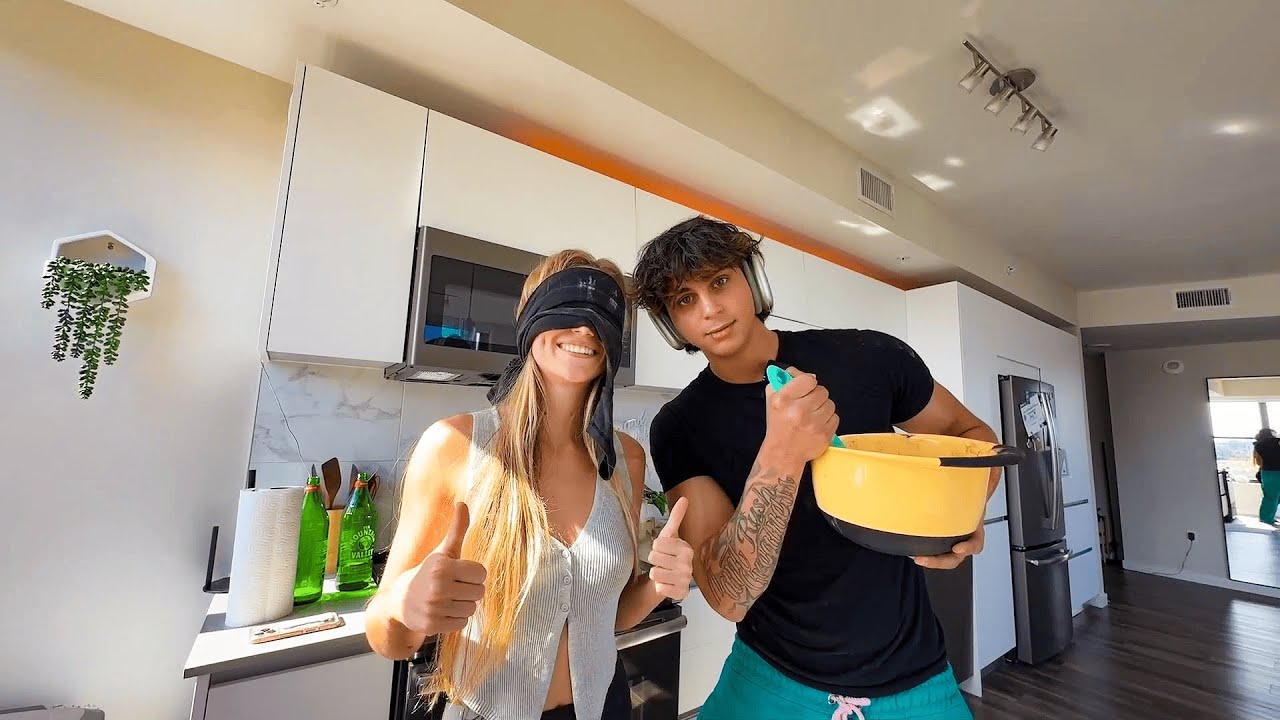 Deaf & Blind Cooking With Kyla Dodds!!