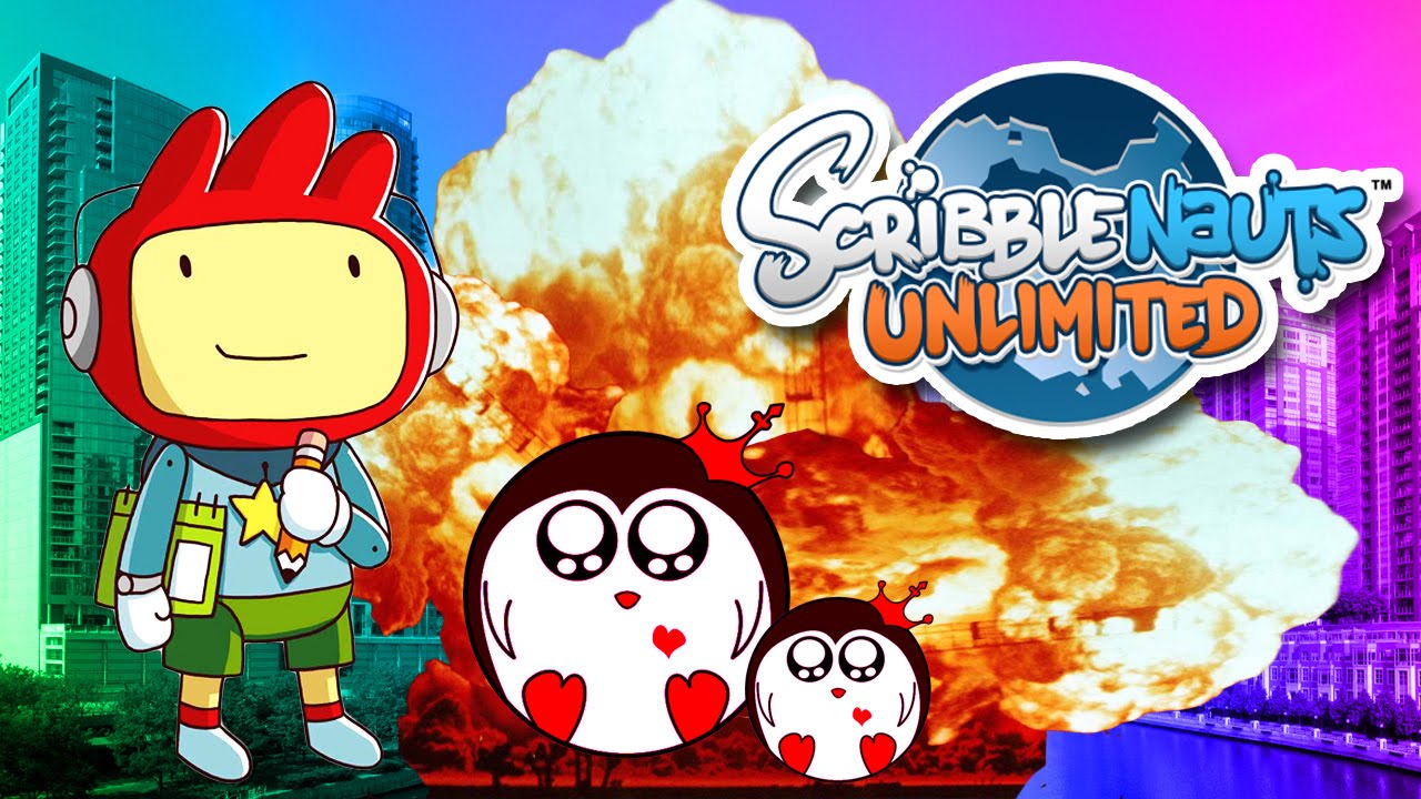 DEATH BY NUCLEAR PENGUIN | Scribblenauts Unlimited Part 2