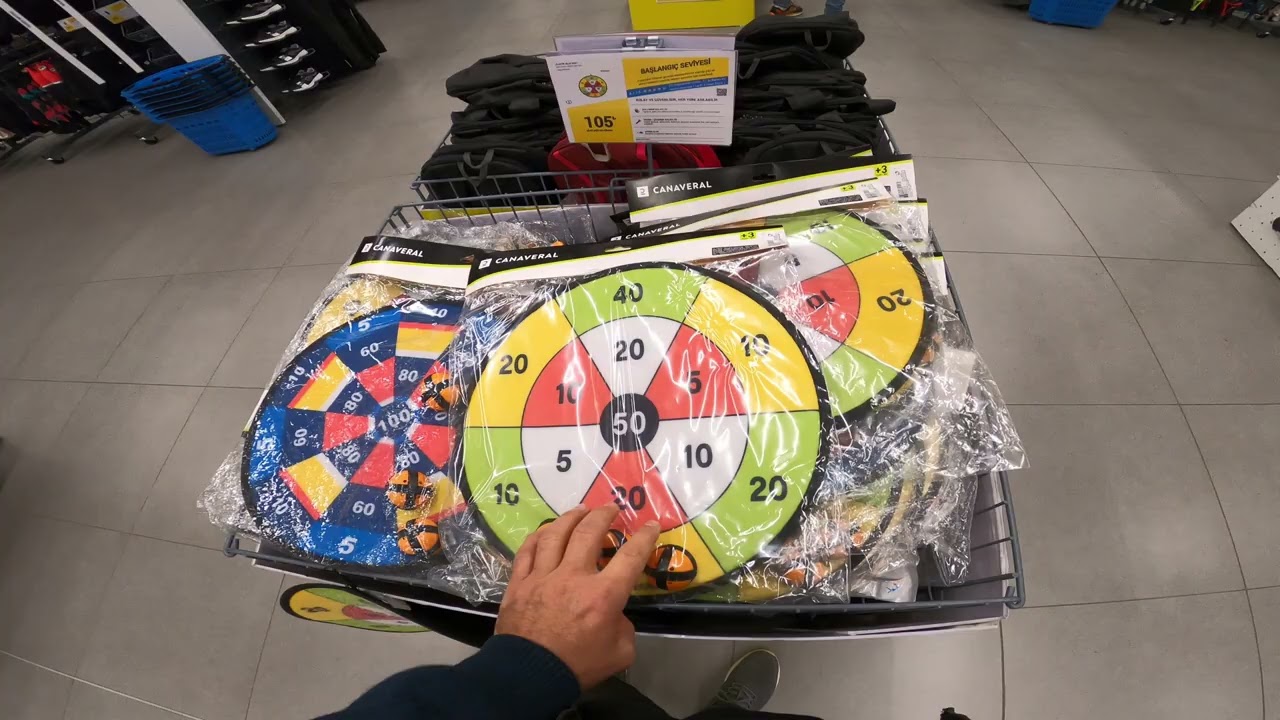 Decathlon'da Hedef Tahtası Dart İnceledim