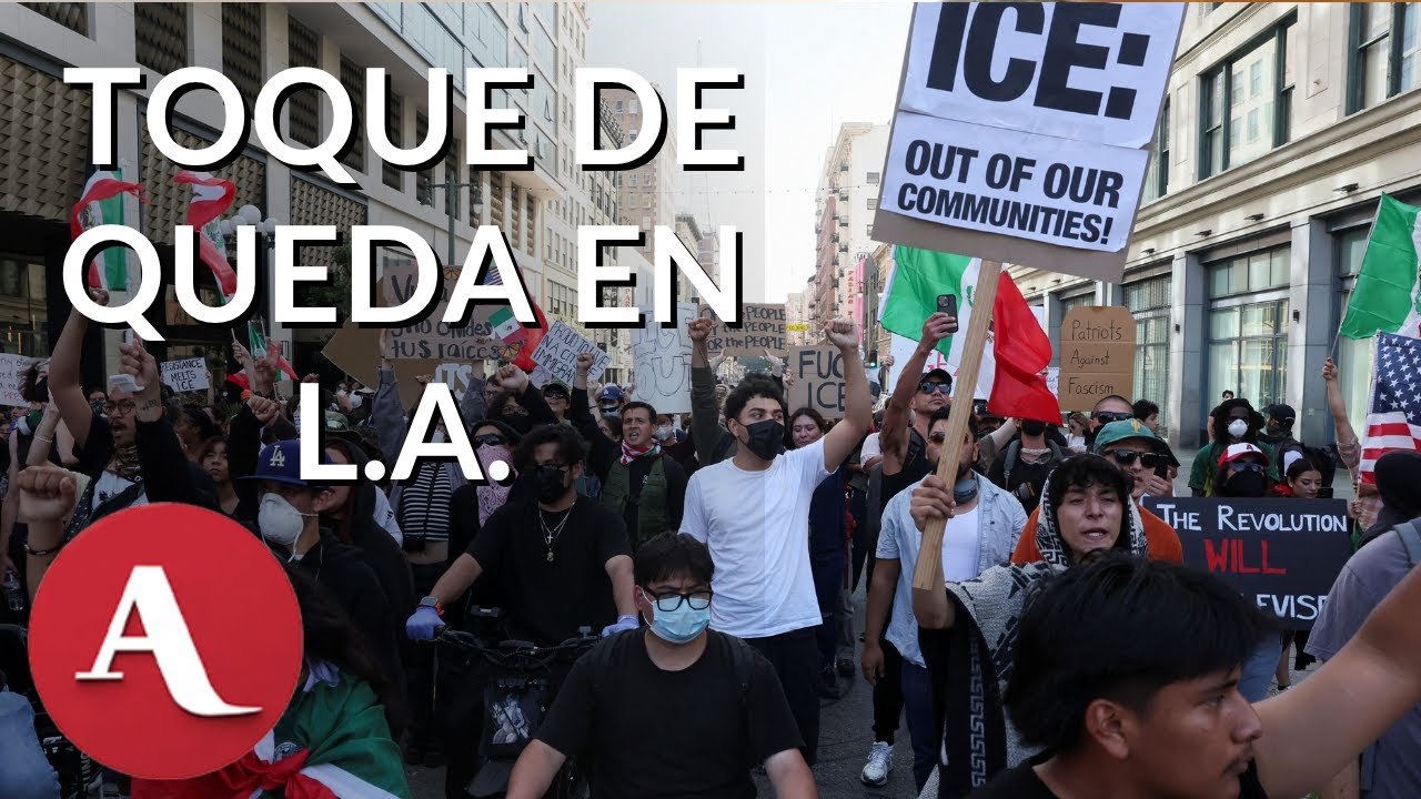 Declaran el toque de queda en Los Ángeles