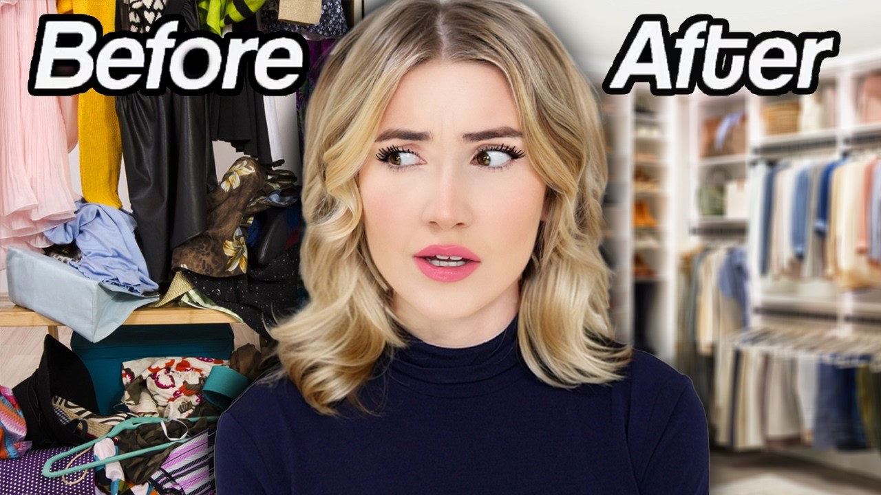 Decluttering 10 Years Worth of Clothes HOARDING