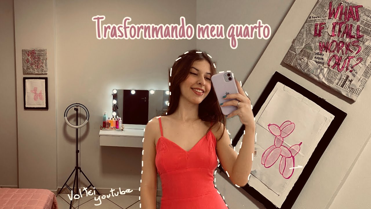 🎀DECORANDO MEU QUARTO 🎀:estilo Pinterest, +comprinhas!!