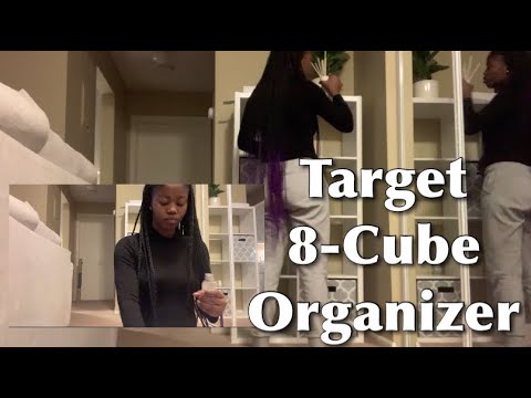 Decorating 8 Cube Organizer
