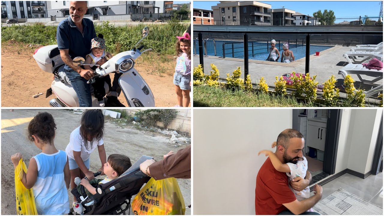 Dedemi Ebediyete Uğurladık 😢 Çocuklar Su Kuşu Oldu | Kuzenimiz Geldi | Kızım Babasına Kavuştu