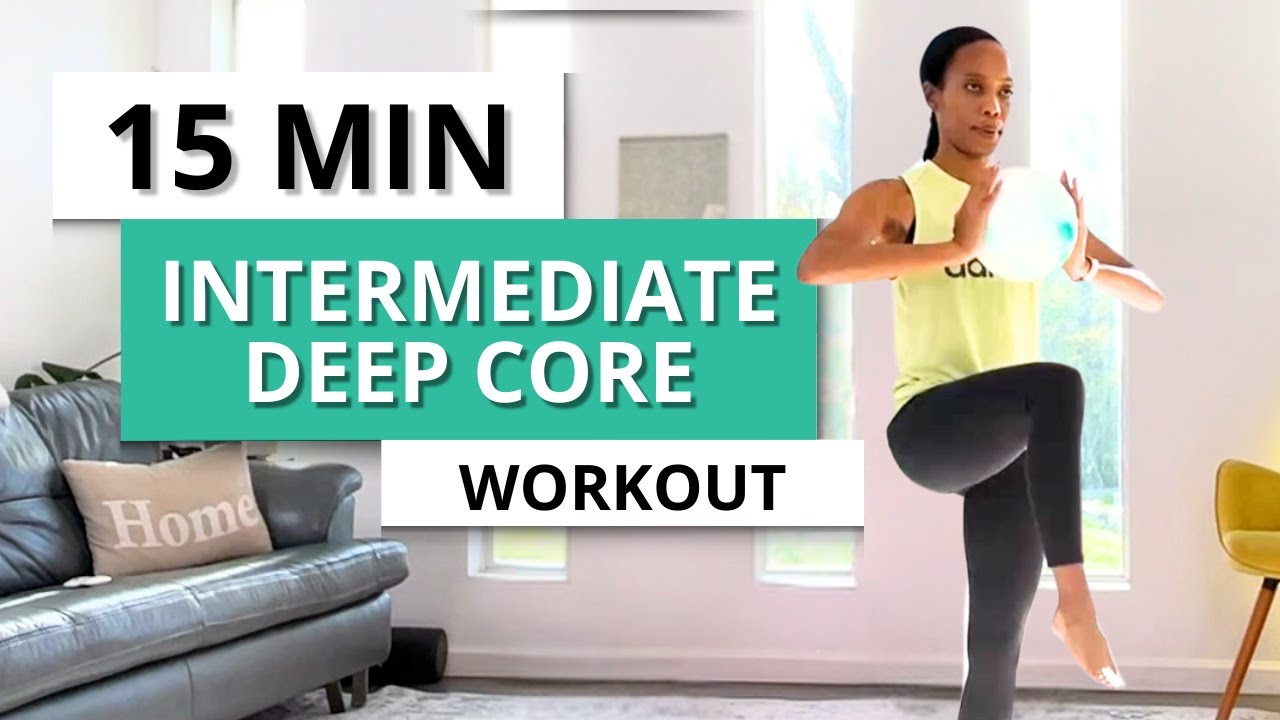 Deep Core Strengthening Workout || 15-Minute Intermediate Ab Routine || Mommy Mango