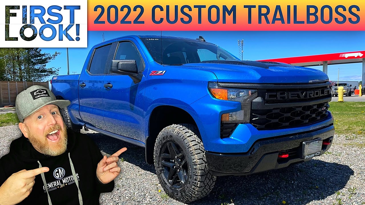 DEEP DIVE look at the NEW, “refreshed”, 2022 Chevrolet Silverado Custom TrailBoss!