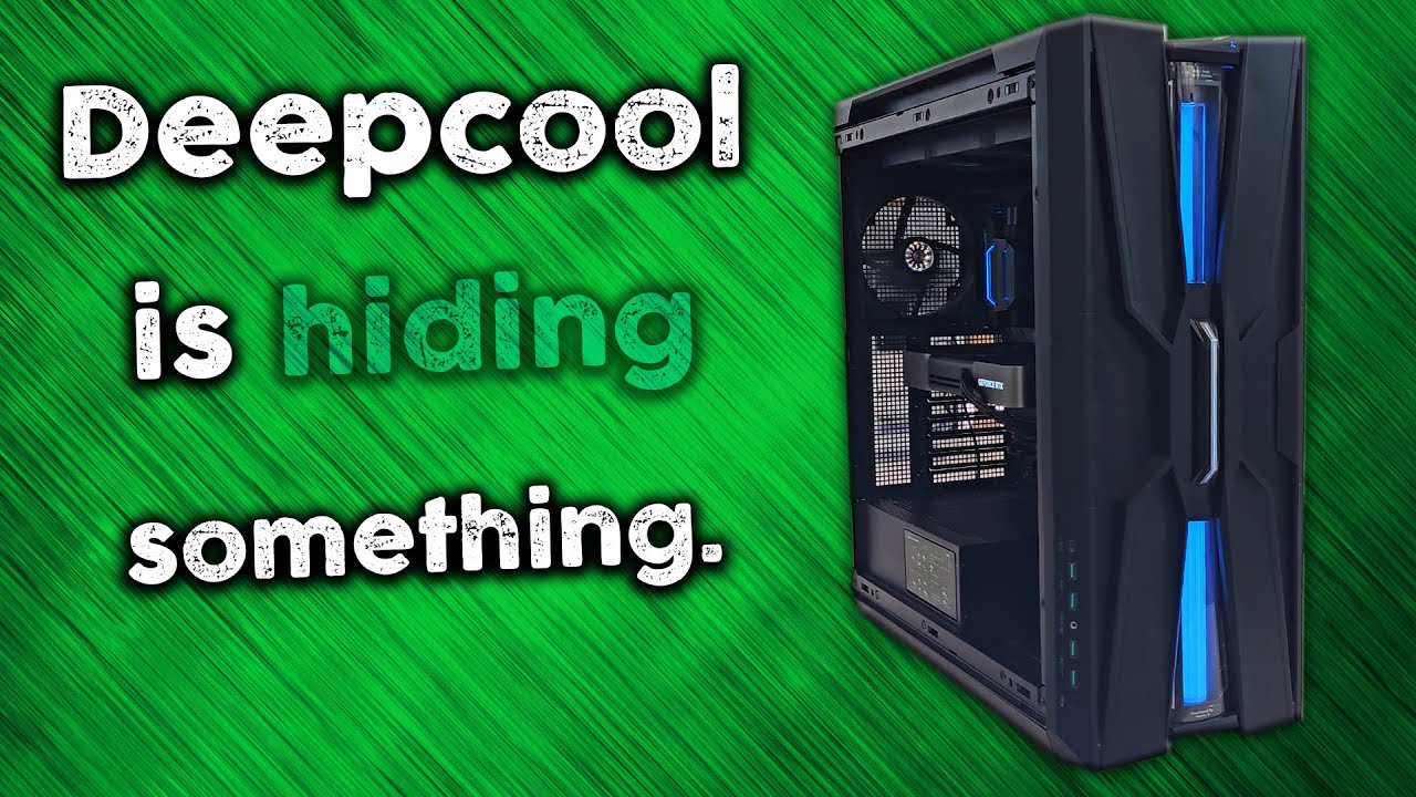 Deepcool thinks pipes are Ugly