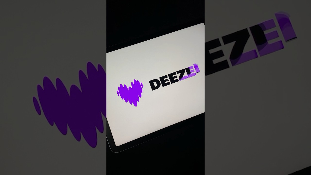 Deezer logo animation. The old into the new 😁 #logoanimation #procreatedreams #deezer #logomotion