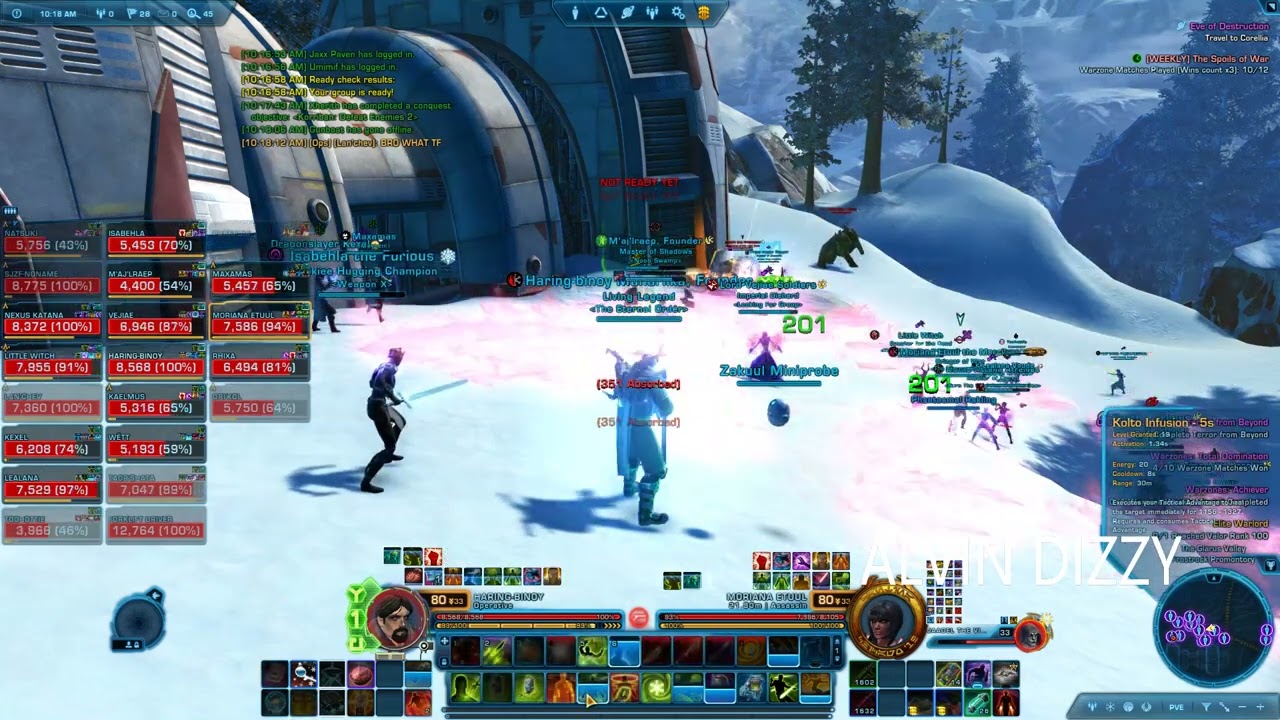 Defeated Jaadel the Vindicator DVL Boss in Alderaan for Ancient Enemies Returned VI Haring Binoy